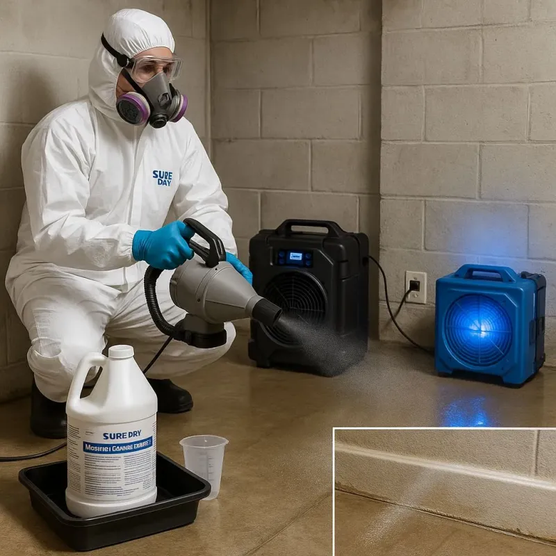Sanitization and Odor Removal process in Stone Park, IL