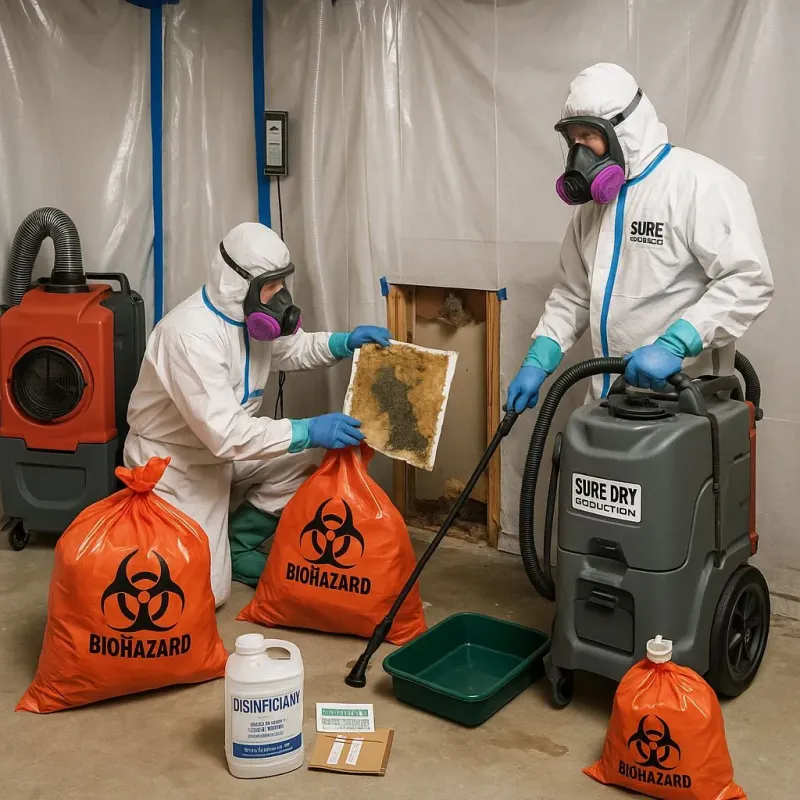 Contaminated Water Handling Protocols process in Stone Park, IL